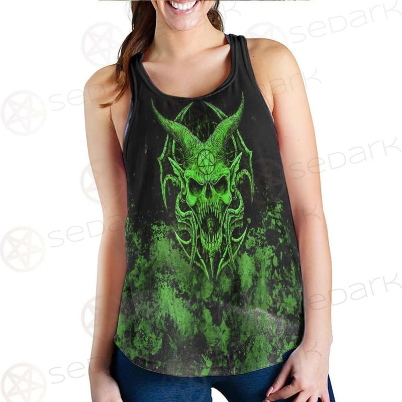 Satan Skull SED-0525 Women Tank Top