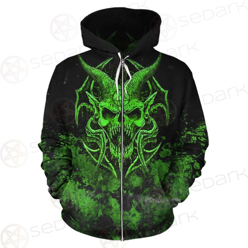 Satan Skull SED-0525 Hoodie & Zip Hoodie