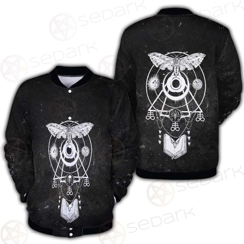 Occult Satan Symbols SED-0527 Button Jacket
