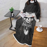 Occult Satan Symbols SED-0527 Sleeved Blanket