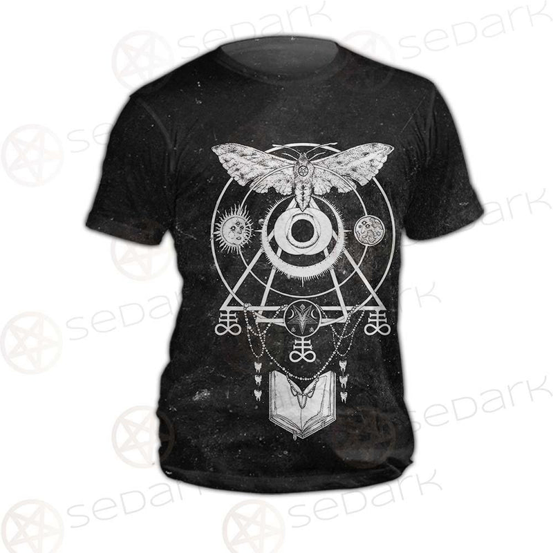 Occult Satan Symbols SED-0527 Unisex T-shirt