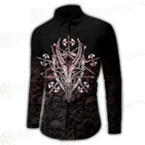 Satan Skull Cross Inverted SED-0528 Shirt Allover
