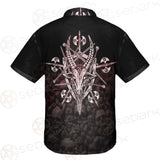 Satan Skull Cross Inverted SED-0528 Shirt Allover