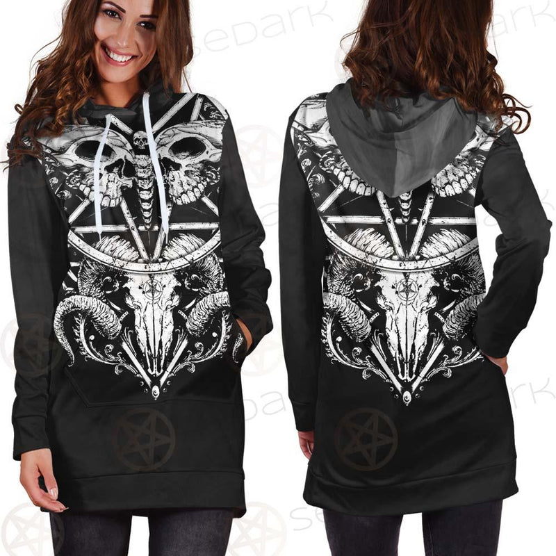Occult Satan SED-0529 Hoodie Dress