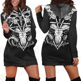 Occult Satan SED-0529 Hoodie Dress