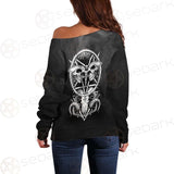 Occult Satan SED-0529 Off Shoulder Sweaters
