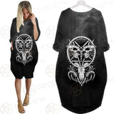 Occult Satan SED-0529 Batwing Pocket Dress