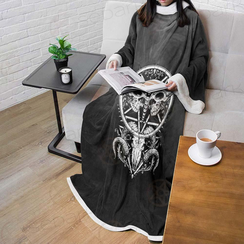 Occult Satan SED-0529 Sleeved Blanket