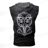 Occult Satan SED-0529 Zip Sleeveless Hoodie