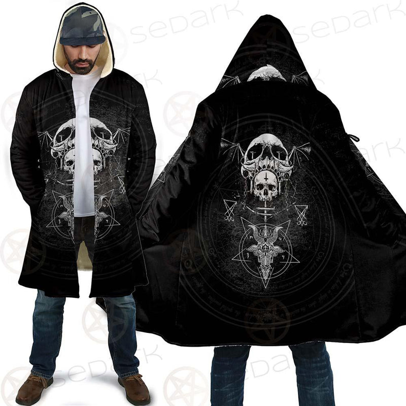 Skull Lucifer Symbol SED-0530 Cloak