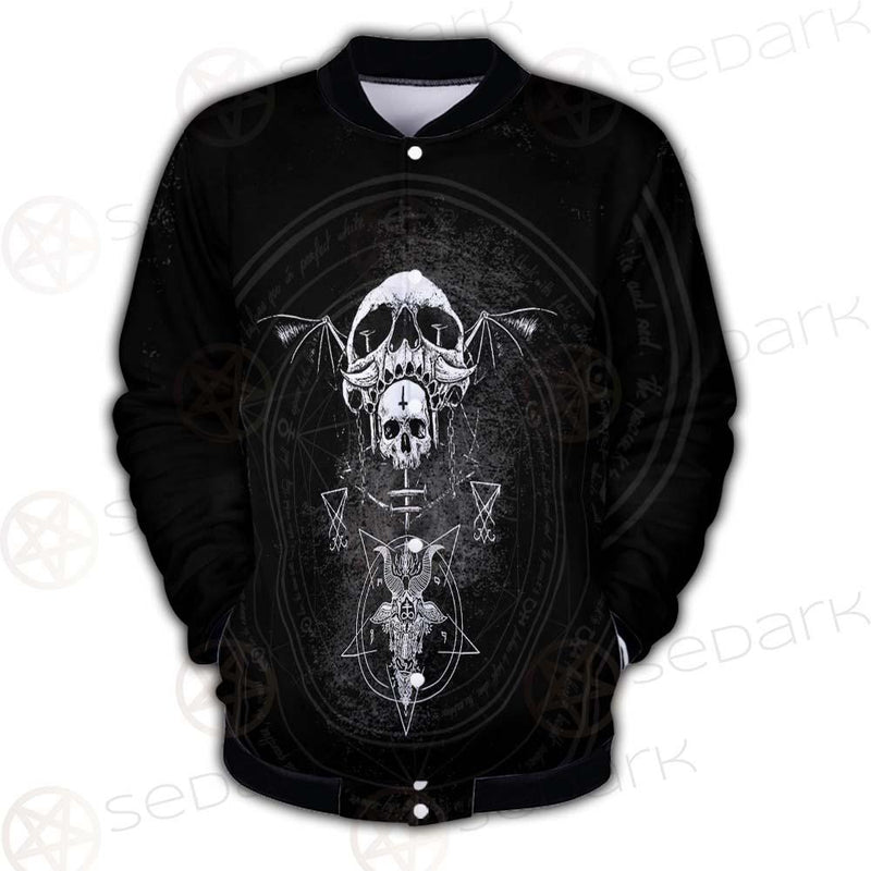 Skull Lucifer Symbol SED-0530 Button Jacket
