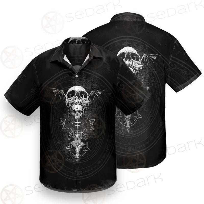 Skull Lucifer Symbol SED-0530 Shirt Allover