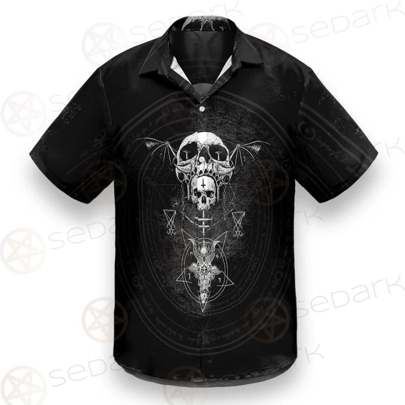 Skull Lucifer Symbol SED-0530 Shirt Allover