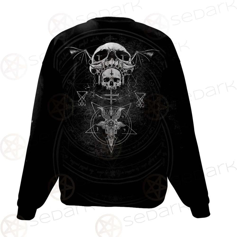 Skull Lucifer Symbol SED-0530 Unisex Sweatshirt