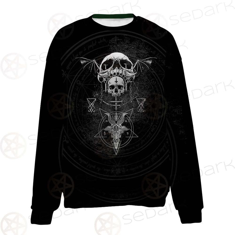 Skull Lucifer Symbol SED-0530 Unisex Sweatshirt