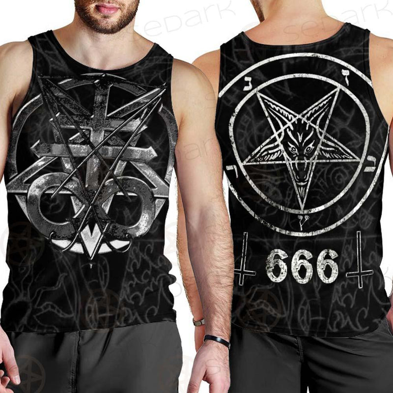 Sigil Of Baphomet 666 SED-0531 Men Tank-tops