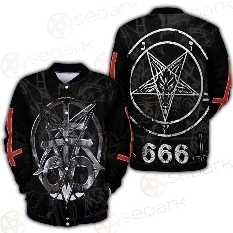 Sigil Of Baphomet 666 SED-0531 Button Jacket