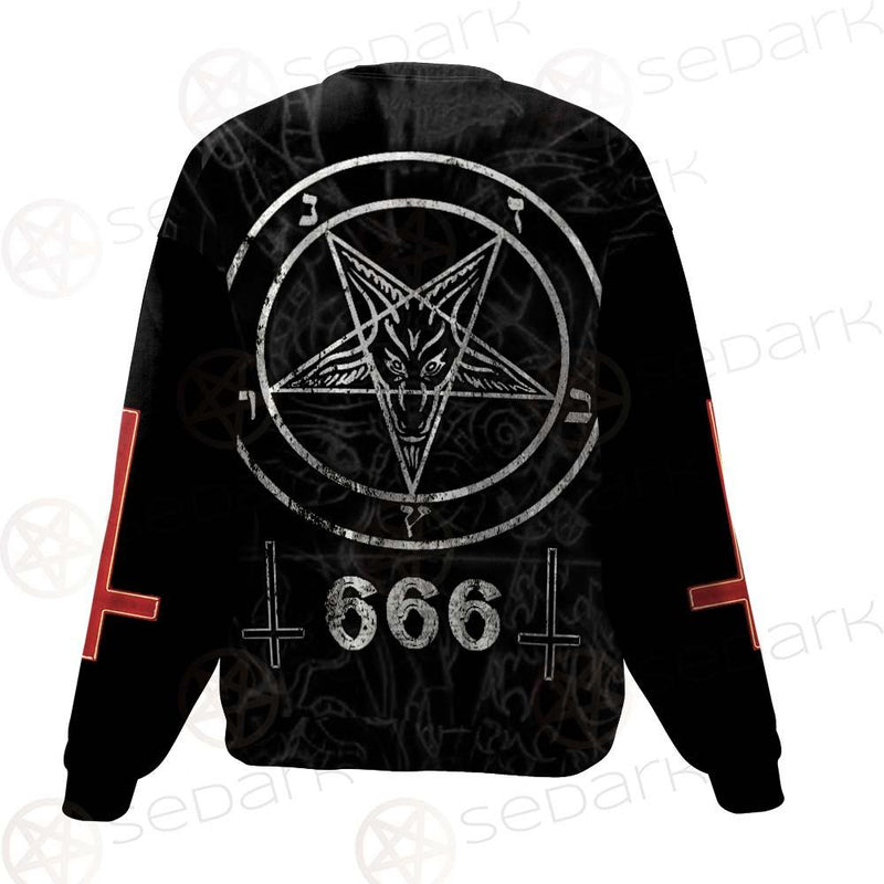 Sigil Of Baphomet 666 SED-0531 Unisex Sweatshirt