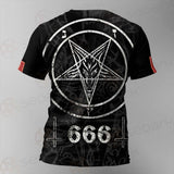 Sigil Of Baphomet 666 SED-0531 Unisex T-shirt