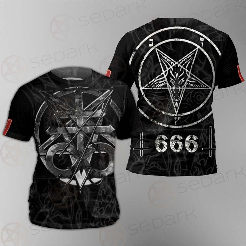 Sigil Of Baphomet 666 SED-0531 Unisex T-shirt