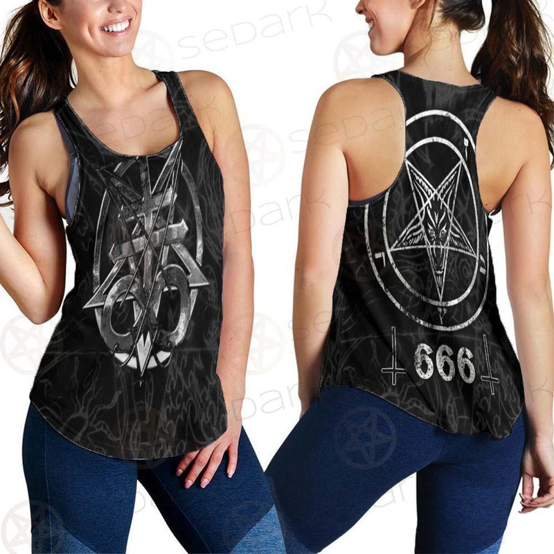 Sigil Of Baphomet 666 SED-0531 Women Tank Top