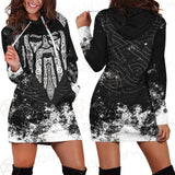 Viking Head SED-0533 Hoodie Dress