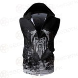 Viking Head SED-0533 Zip Sleeveless Hoodie