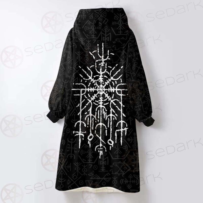 Viking Valhalla SED-0534 Oversized Sherpa Blanket Hoodie