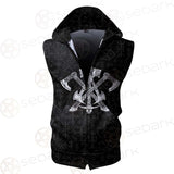 Viking Valhalla SED-0534 Zip Sleeveless Hoodie