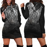 Norse Mythology SED-0535 Hoodie Dress