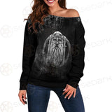 Norse Mythology SED-0535 Off Shoulder Sweaters