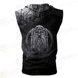 Norse Mythology SED-0535 Zip Sleeveless Hoodie