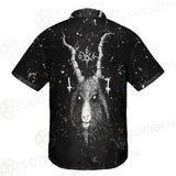 Satanic Cross Inverted 666 SED-0536 Shirt Allover