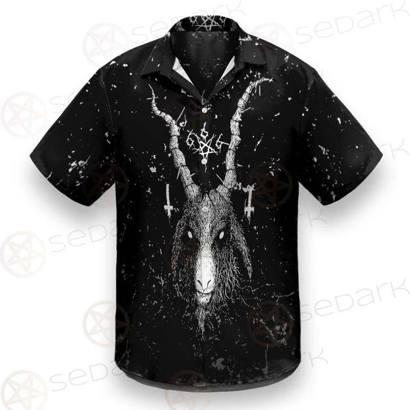 Satanic Cross Inverted 666 SED-0536 Shirt Allover