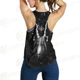 Satanic Cross Inverted 666 SED-0536 Women Tank Top