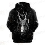 Satanic Cross Inverted 666 SED-0536 Hoodie & Zip Hoodie Raglan