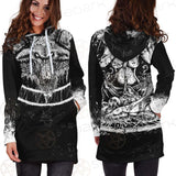 Skull Sigil Of Baphomet SED-0537 Hoodie Dress