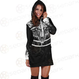 Skull Sigil Of Baphomet SED-0537 Hoodie Dress