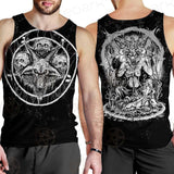 Skull Sigil Of Baphomet SED-0537 Men Tank-tops