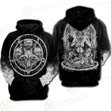 Skull Sigil Of Baphomet SED-0537 Hoodie & Zip Hoodie Raglan
