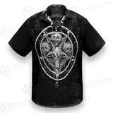 Skull Sigil Of Baphomet SED-0537 Shirt Allover