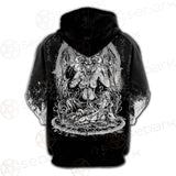 Skull Sigil Of Baphomet SED-0537 Hoodie & Zip Hoodie Raglan