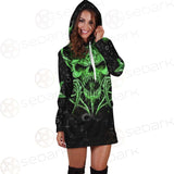 Satanic Symbols SED-0538 Hoodie Dress