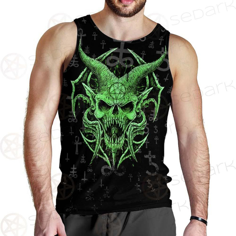 Satanic Symbols SED-0538 Men Tank-tops