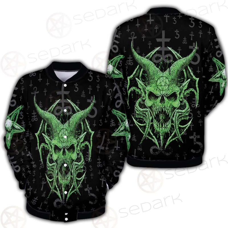 Satanic Symbols SED-0538 Button Jacket