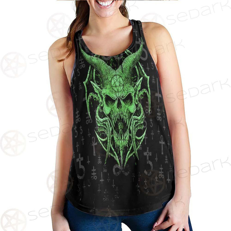 Satanic Symbols SED-0538 Women Tank Top