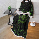Sigil Of Lucifer SED-0539 Sleeved Blanket
