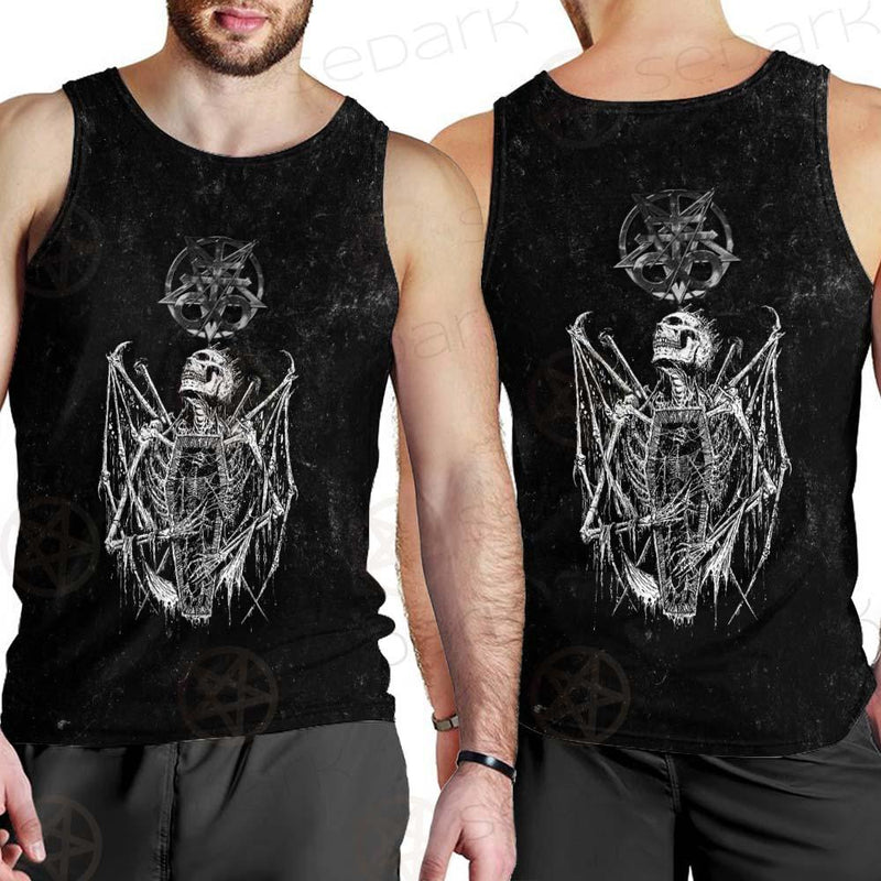 Satanic Symbols Combined SED-0540 Men Tank-tops