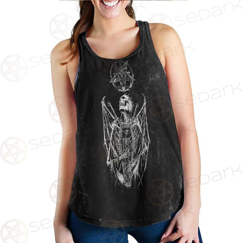 Satanic Symbols Combined SED-0540 Women Tank Top