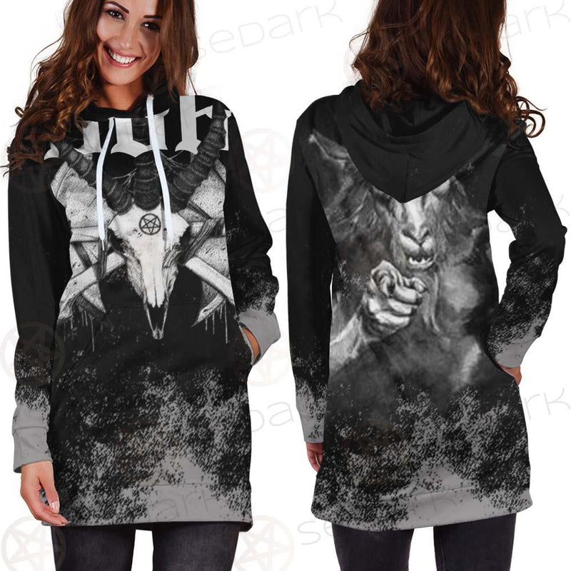 Satanic 666 SED-0541 Hoodie Dress